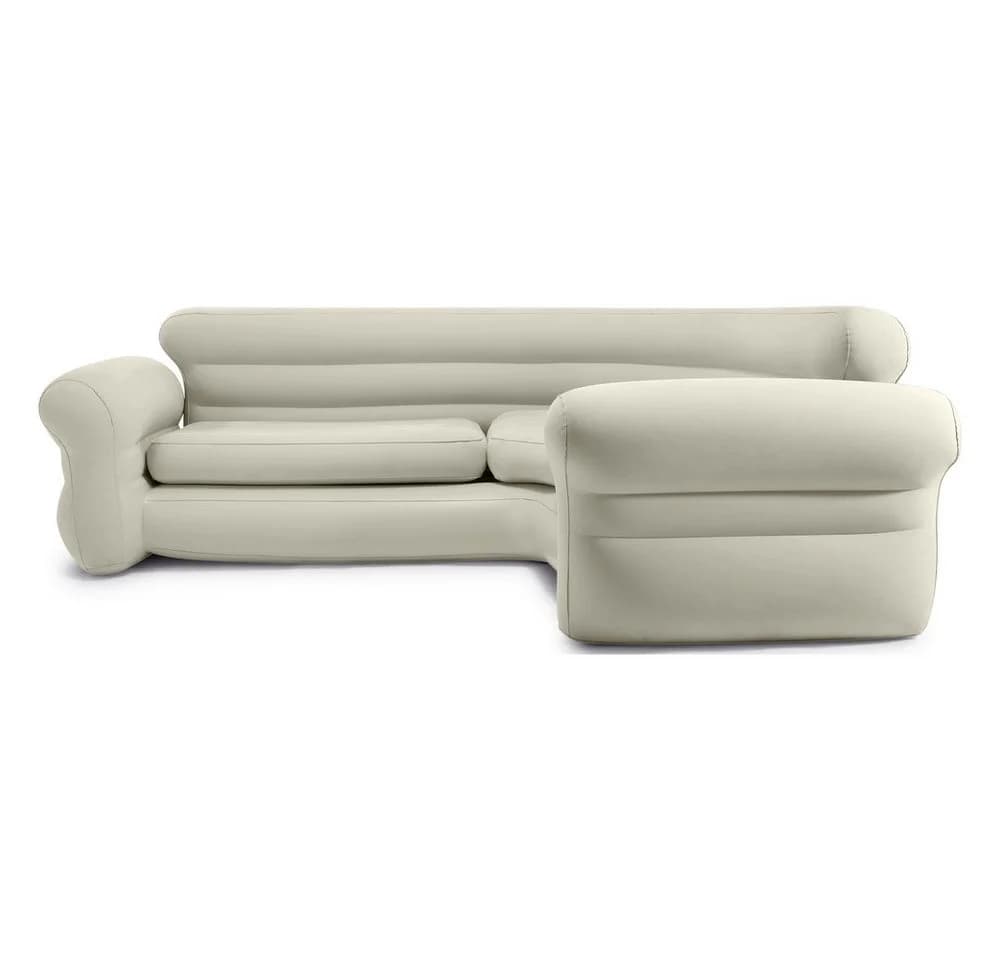 Intex Corner Sofa Luftbett Beige Aufblasbar Ecksofa - Bild 4