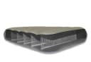 INTEX Deluxe Single High Airbed Luftbett Grau Bild 2