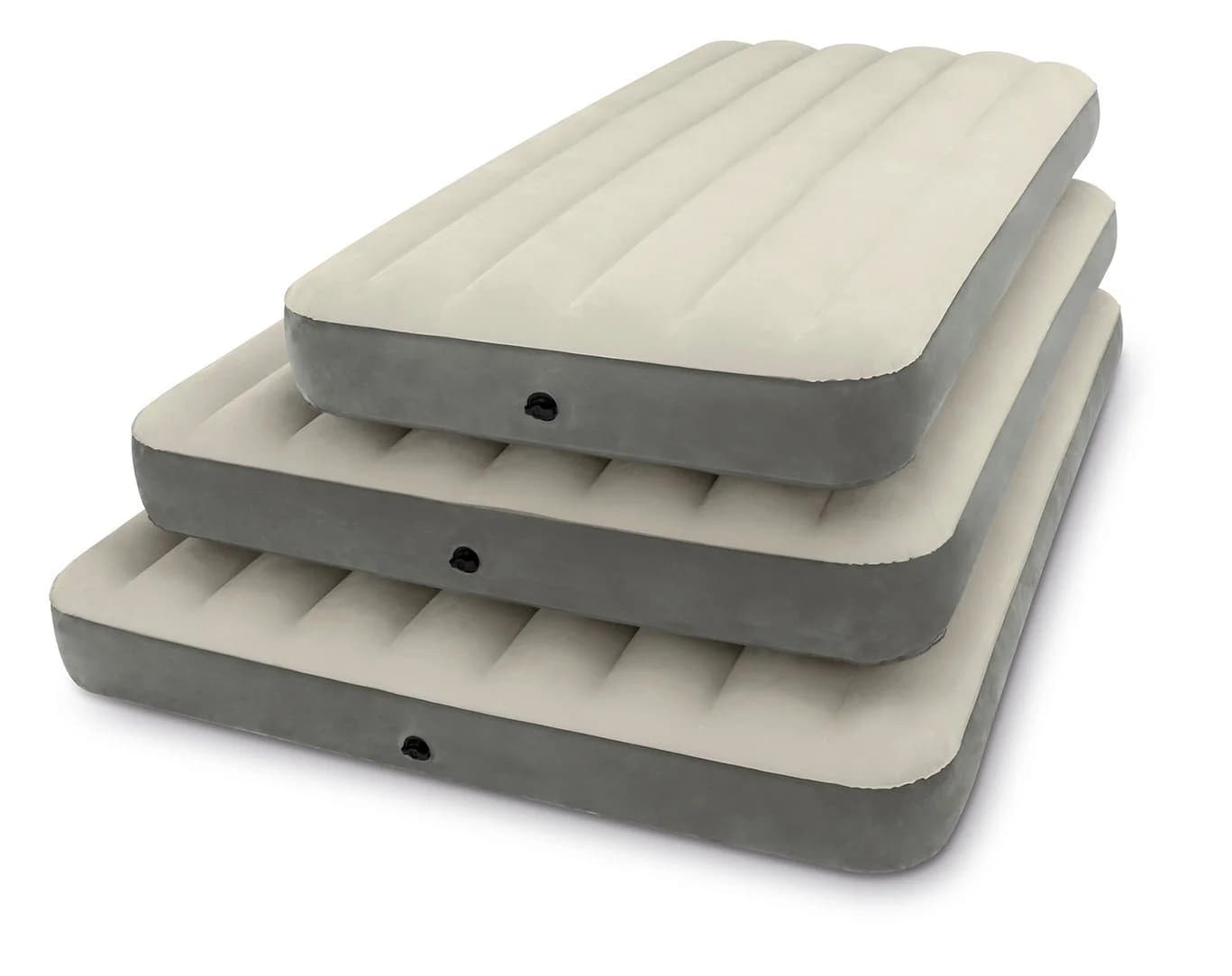 Intex Deluxe Single High Airbed Luftbett Beige