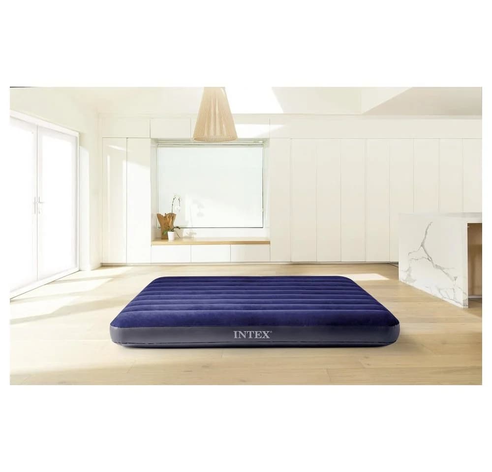 INTEX DURA-BEAM Classic Downy Luftbett Blau 191x137x25 cm - Bild 5