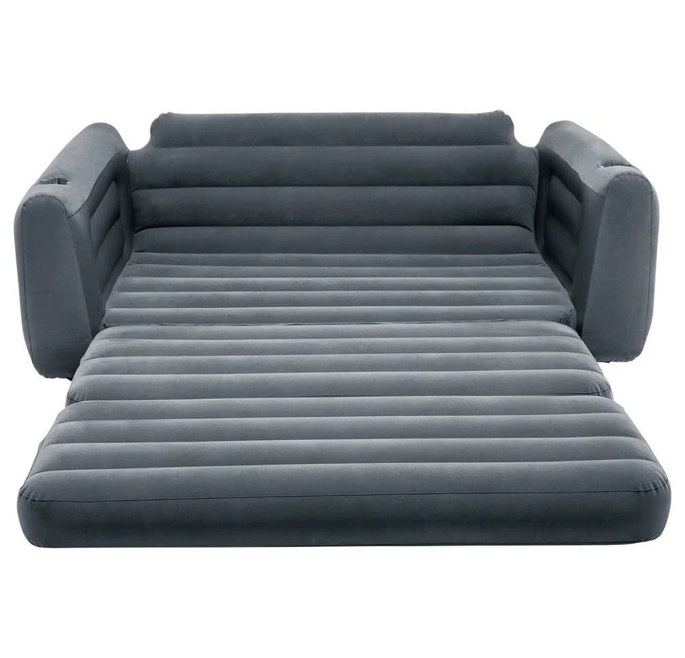 INTEX Pull Out Sofa Grau Luftsofa mit Bettfunktion - Bild 3