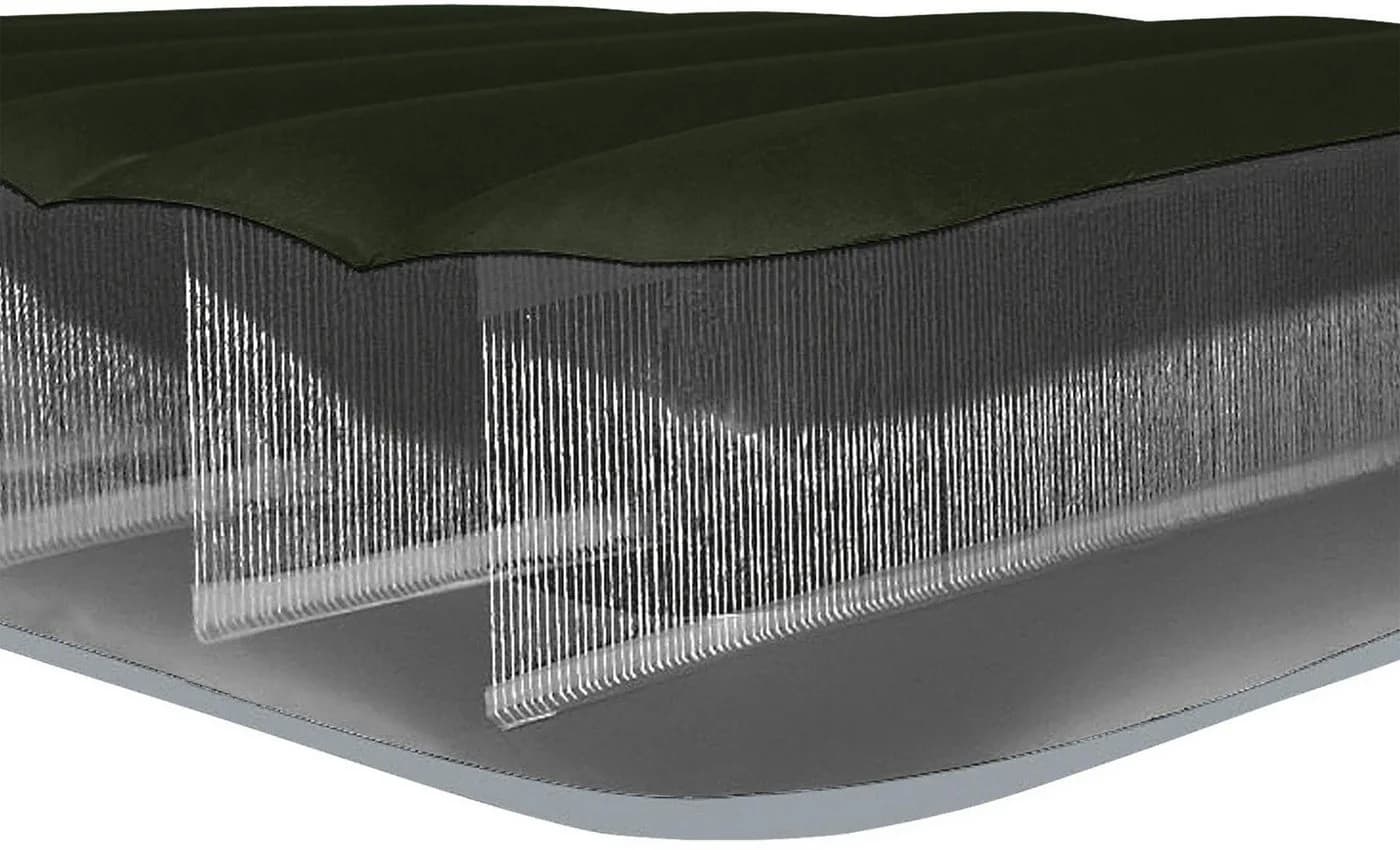 INTEX Dura-Beam DOWNY Luftbett Gr. 76 Grau/Grün mit Fußpumpe - Bild 4