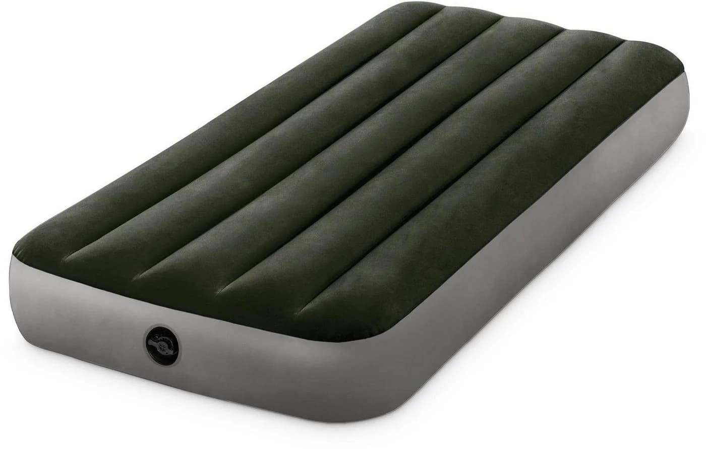 INTEX Dura-Beam DOWNY Luftbett Gr. 76 Grau/Grün mit Fußpumpe - Bild 5