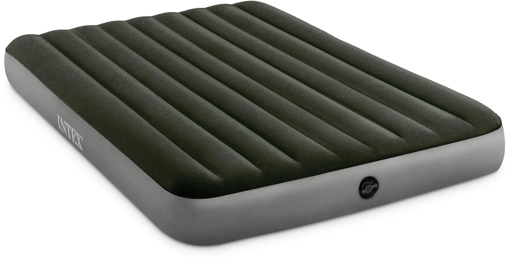 Intex Luftbett Queen Downy Airbed 203x152x25 Fußpumpe 64763