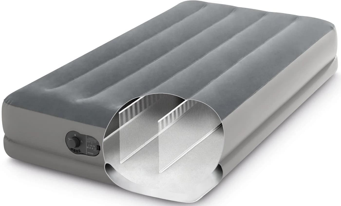 Intex Prestige Mid-Rise Luftbett mit USB-Pumpe Grau - Bild 2