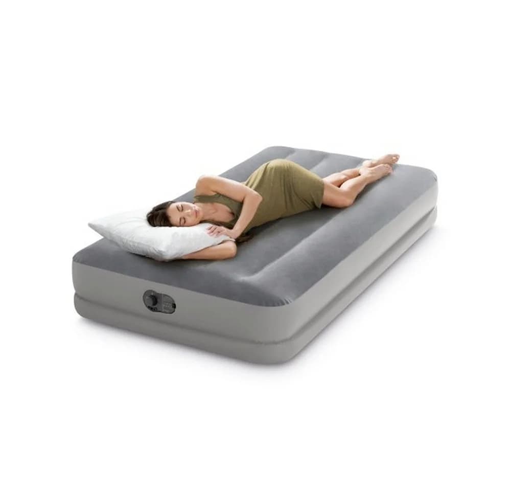 Intex Prestige Mid-Rise Luftbett mit USB-Pumpe Grau - Bild 3