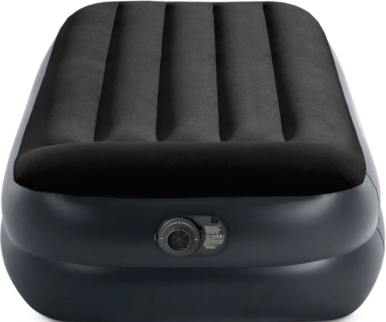 INTEX DuraBeam PillowRestRaised Luftbett Gr. 99 Blau mit Elektropumpe - Bild 3