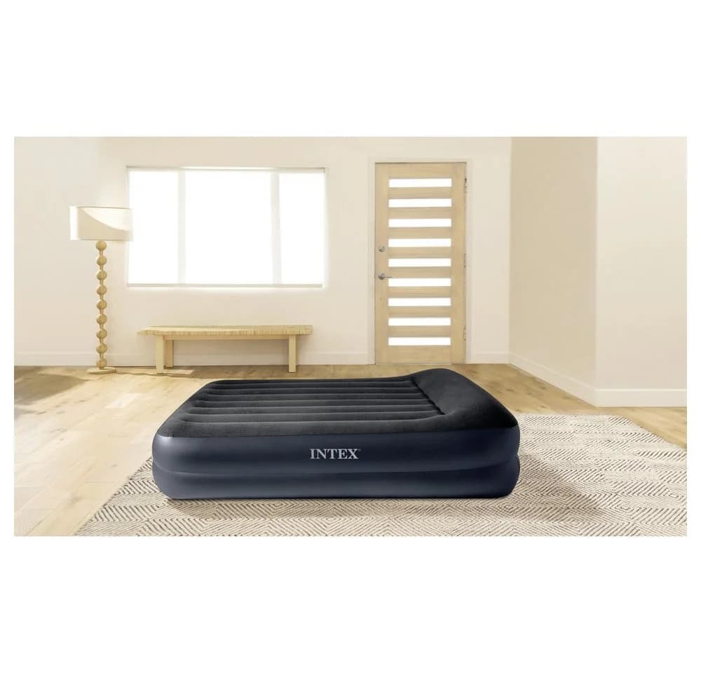 Intex DuraBeam PillowRestRaised Luftbett mit Pumpe blau - Bild 3