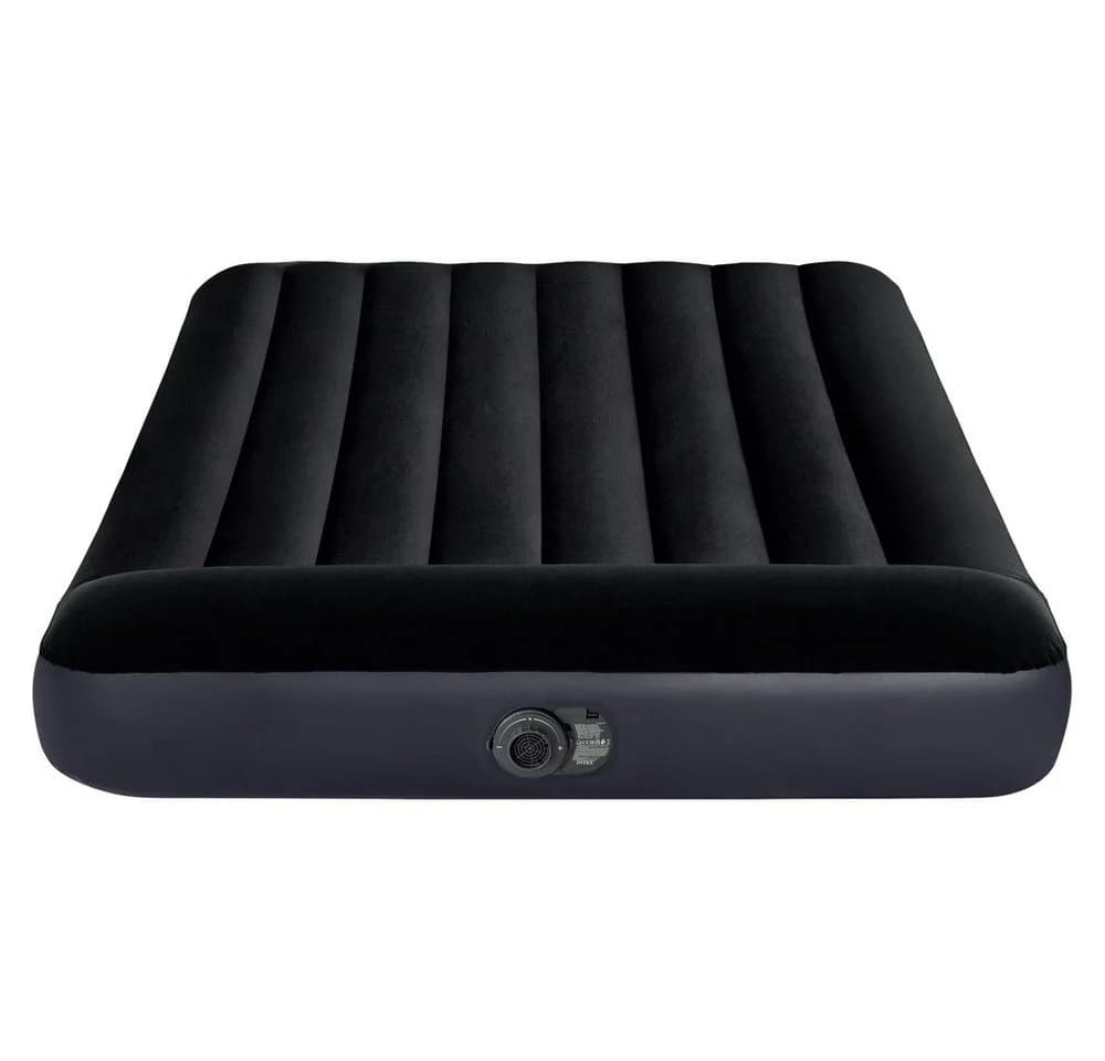 INTEX DuraBeam PillowRest Luftbett blau mit integrierter Pumpe