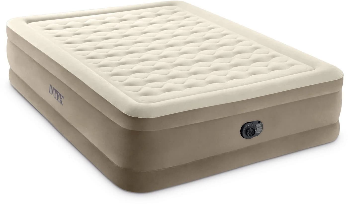 Intex Luftbett DuraBeam UltraPlush 152 cm Beige mit Elektropumpe - Bild 3