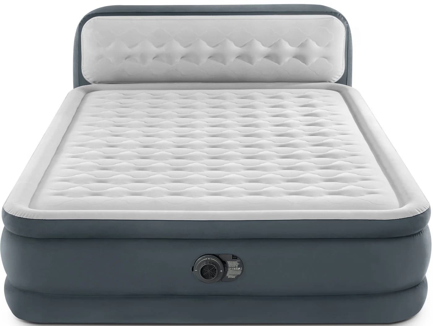 Intex Luftbett DuraBeam UltraPlushHeadheadboard Grau mit integrierter Pumpe - Bild 5