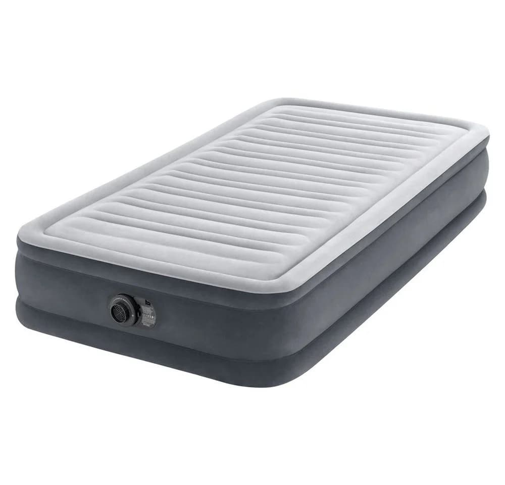INTEX Luftbett DuraBeam ComfortPlushMidRise mit Pumpe Grau - Bild 2