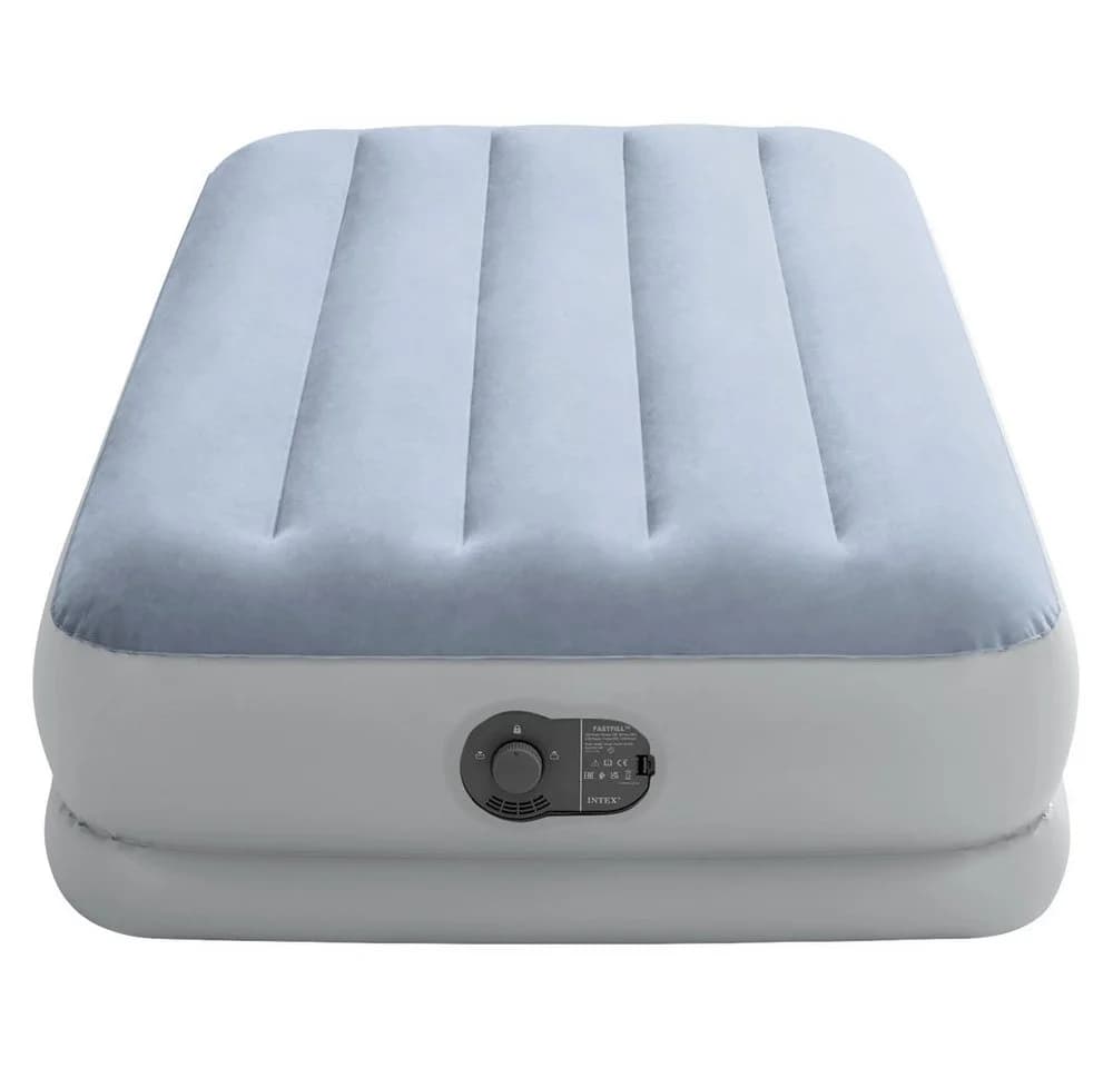 INTEX DuraBeam Mid-Rise Comfort Luftbett mit USB-Pumpe Blau - Bild 2