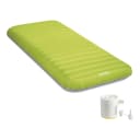 INTEX Dura-Beam TruAire Luftbett mit USB-Pumpe Grün/Grau Bild 1