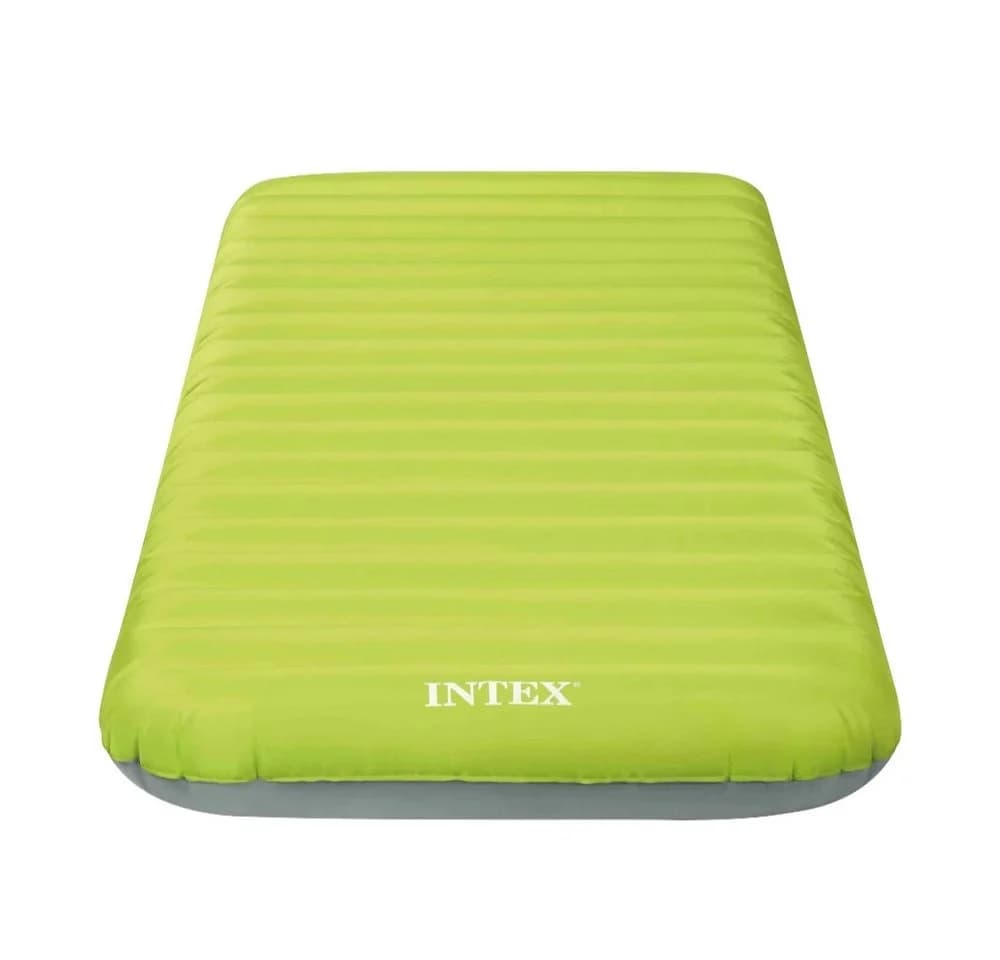 INTEX Dura-Beam TruAire Luftbett mit USB-Pumpe Grün/Grau - Bild 3