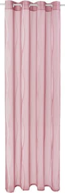 OTTO home Gardine Dimona 2er-Set Rosé Transparent Voile Ösen Bild 1