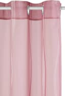 OTTO home Gardine Dimona 2er-Set Rosé Transparent Voile Ösen Bild 4