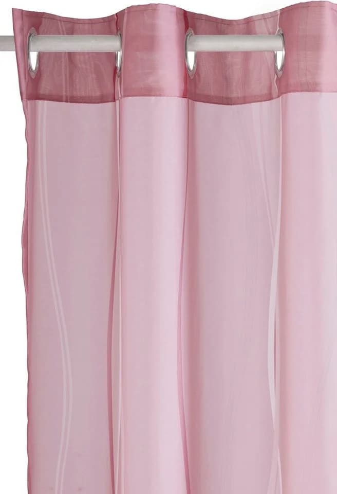 OTTO home Gardine Dimona 2er-Set Rosé Transparent Voile Ösen - Bild 5