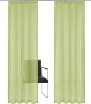 OTTO HOME Gardine XANA Grün Voile Kräuselband Bild 1