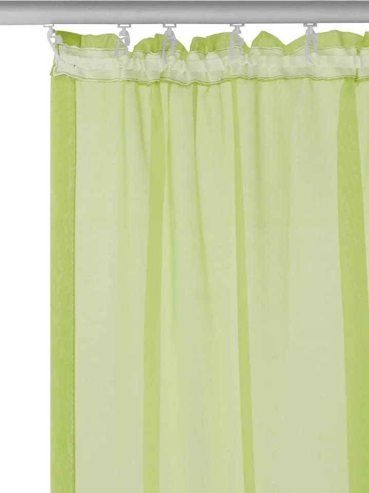 OTTO HOME Gardine XANA Grün Voile Kräuselband - Bild 5