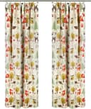 OTTO HOME Verdunkelungsvorhang Waldtiere Beige Bunt Bild 1