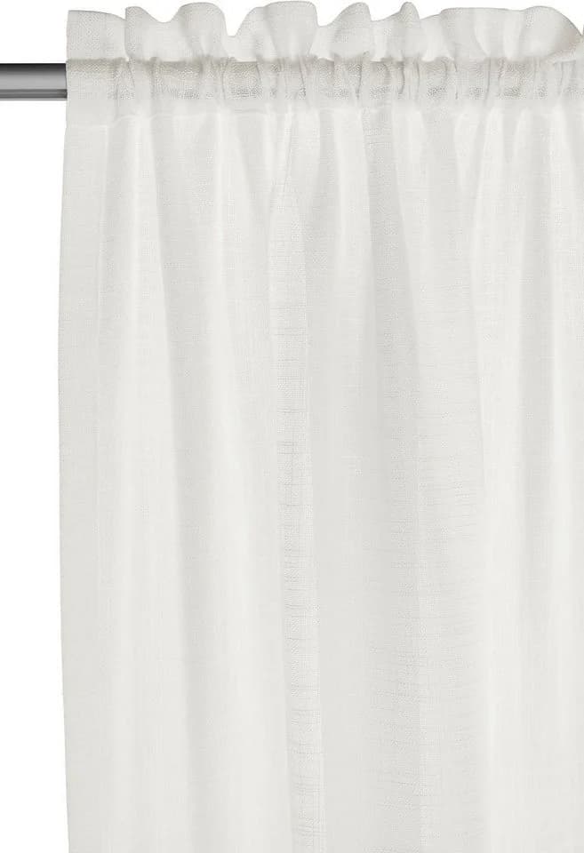 LeGer Home by Lena Gercke Gardine Marusha Weiss Stangendurchzug Leinenoptik - Bild 5