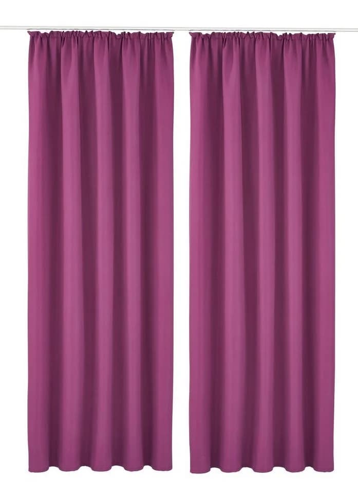 OTTO HOME Vorhang Raja 2er Set Lila Modern