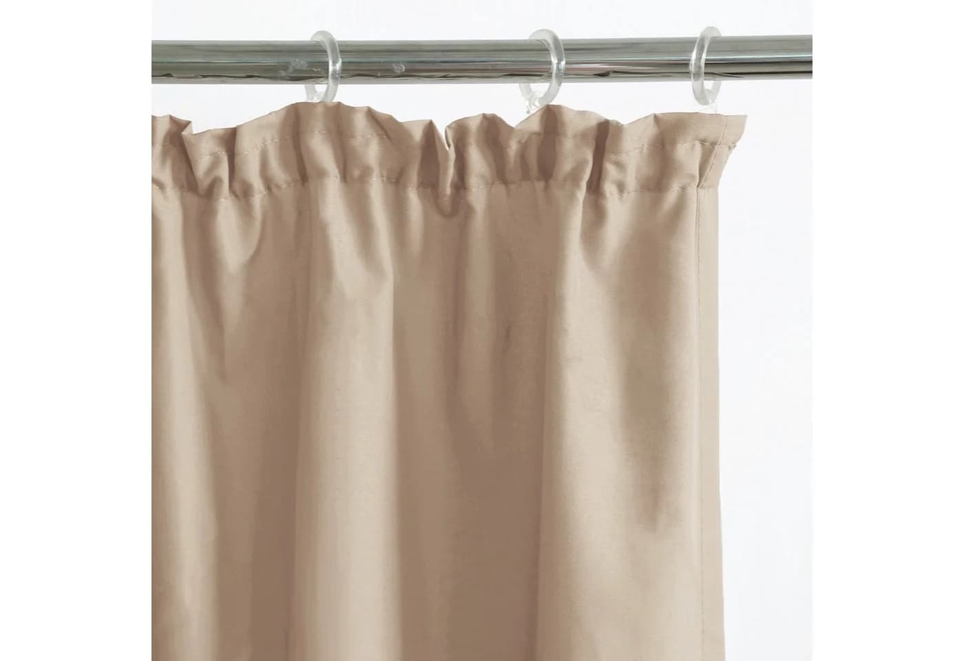 OTTO HOME Vorhang Raja 2er-Set Beige Kräuselband Blickdicht - Bild 4