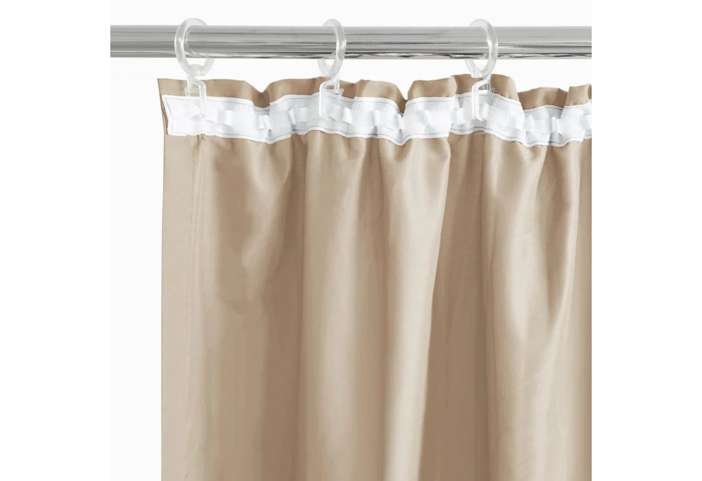 OTTO HOME Vorhang Raja 2er-Set Beige Kräuselband Blickdicht - Bild 5