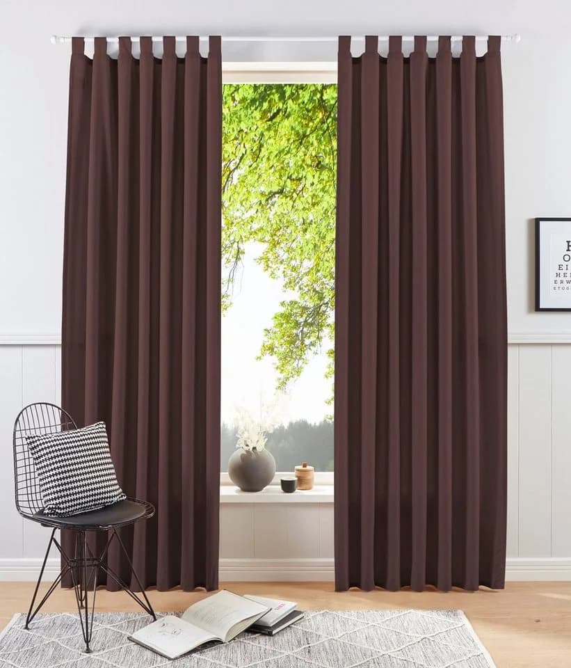 OTTO HOME Vorhang Raja Braun 2er-Set Modern - Bild 2