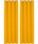 OTTO HOME Vorhang Raja Grau Messingfarben 2er-Pack Blickdicht Bild 1