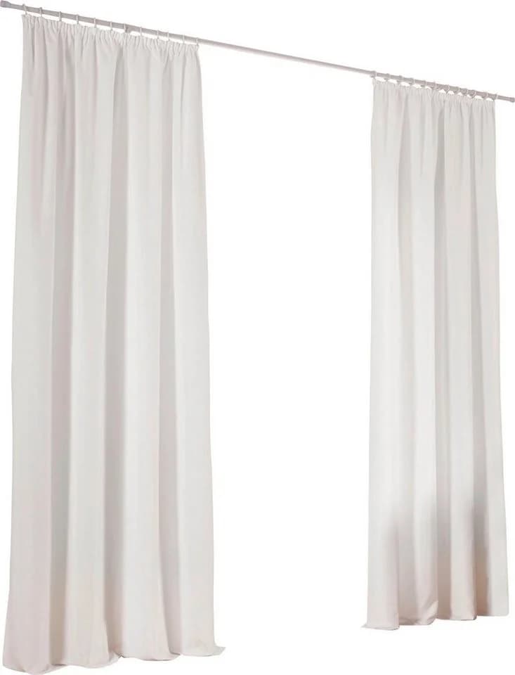 OTTO HOME Vorhang Parry 2er Set Beige Blickdicht