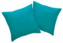 OTTO HOME Dekokissen Parry Microfaser 2-er Set Aqua Blau Bild 2