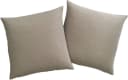 Bruno Banani Dekokissenhüllen 2er Set Beige 40x40 cm Polyester Bild 2