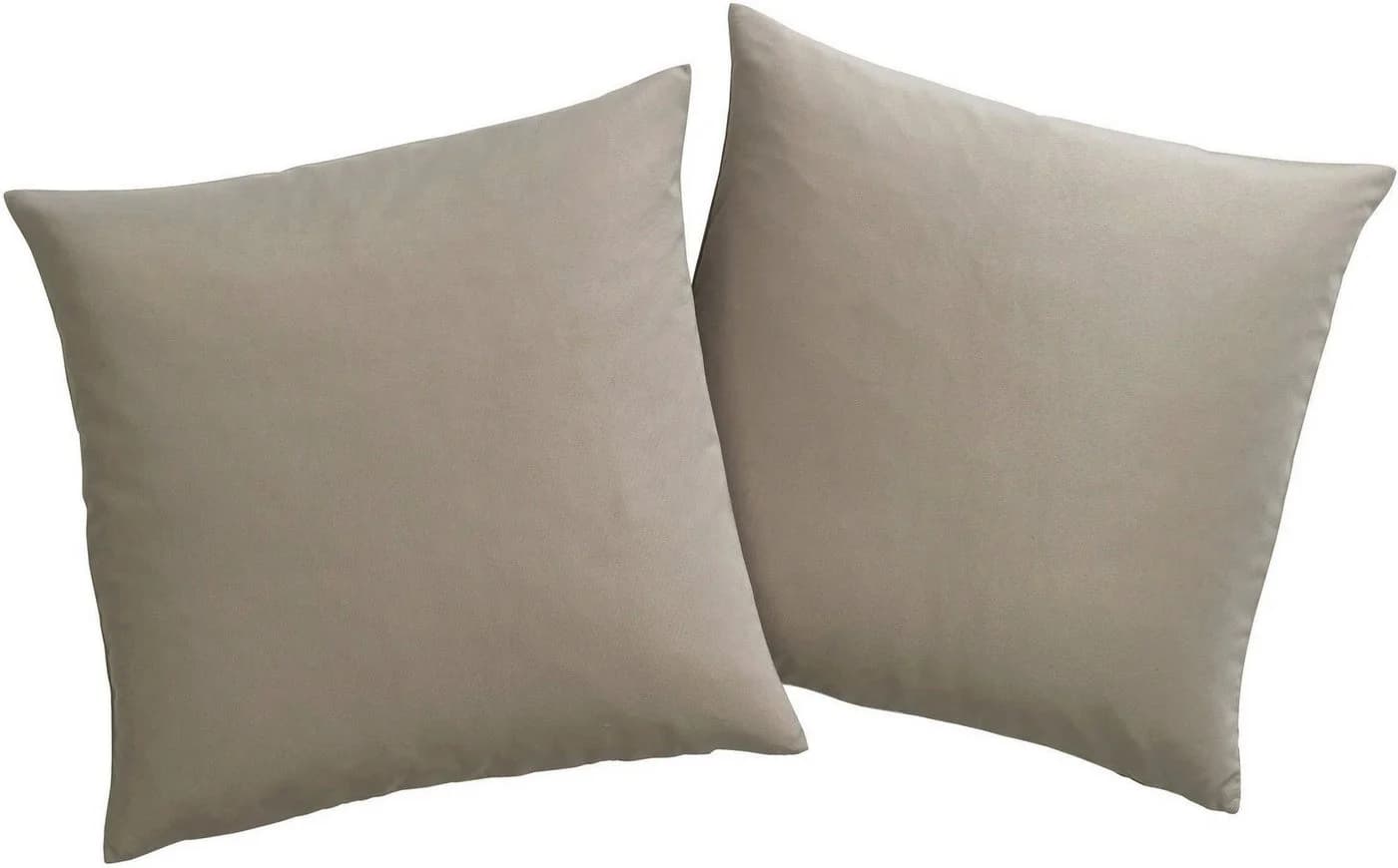 Bruno Banani Dekokissenhüllen 2er Set Beige 40x40 cm Polyester - Bild 2