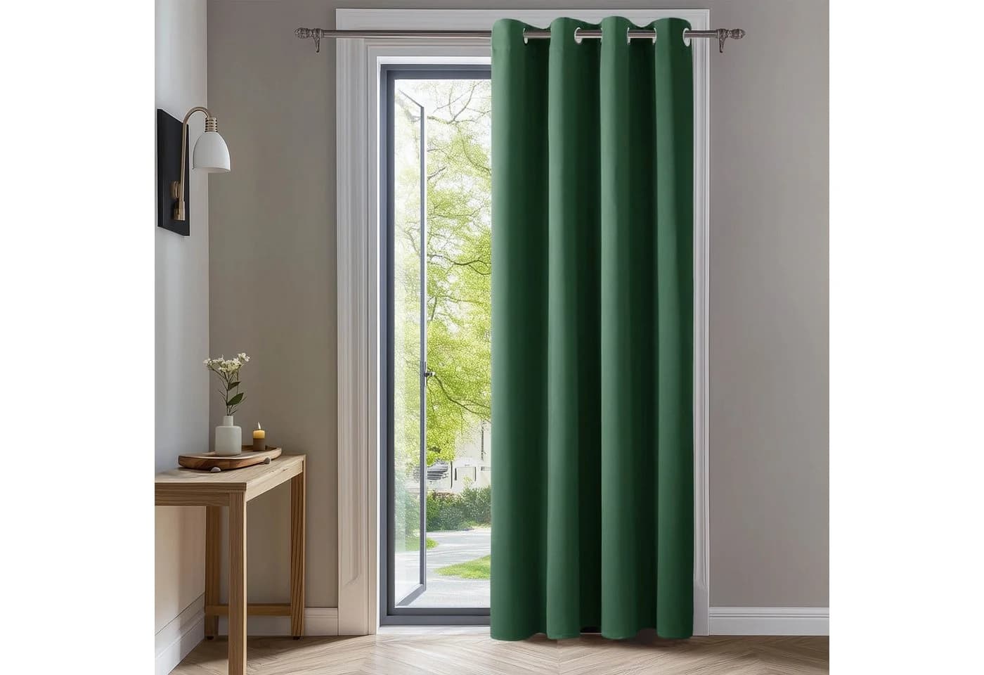 Deconovo Verdunkelungsvorhang Blickdicht Polyester - Bild 2