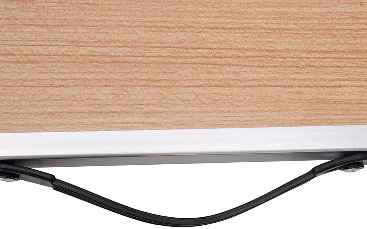 EUGAD Campingtisch höhenverstellbar klappbar MDF Aluminium Stahl - Bild 5
