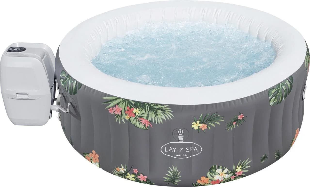 BESTWAY LAY-Z-SPA Aruba AirJet Whirlpool rund - Bild 2