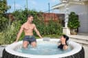 Bestway Whirlpoolkopfstütze LAY-Z-SPA® Xtras Gepolstert Grau Bild 5