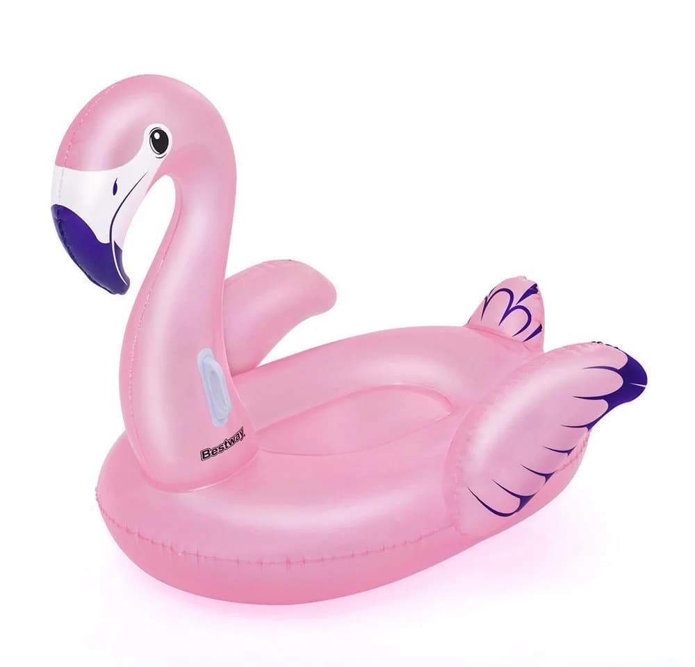 Bestway Schwimmtier Luxury Flamingo Rosa PVC mit Glitzerakzenten - Bild 2