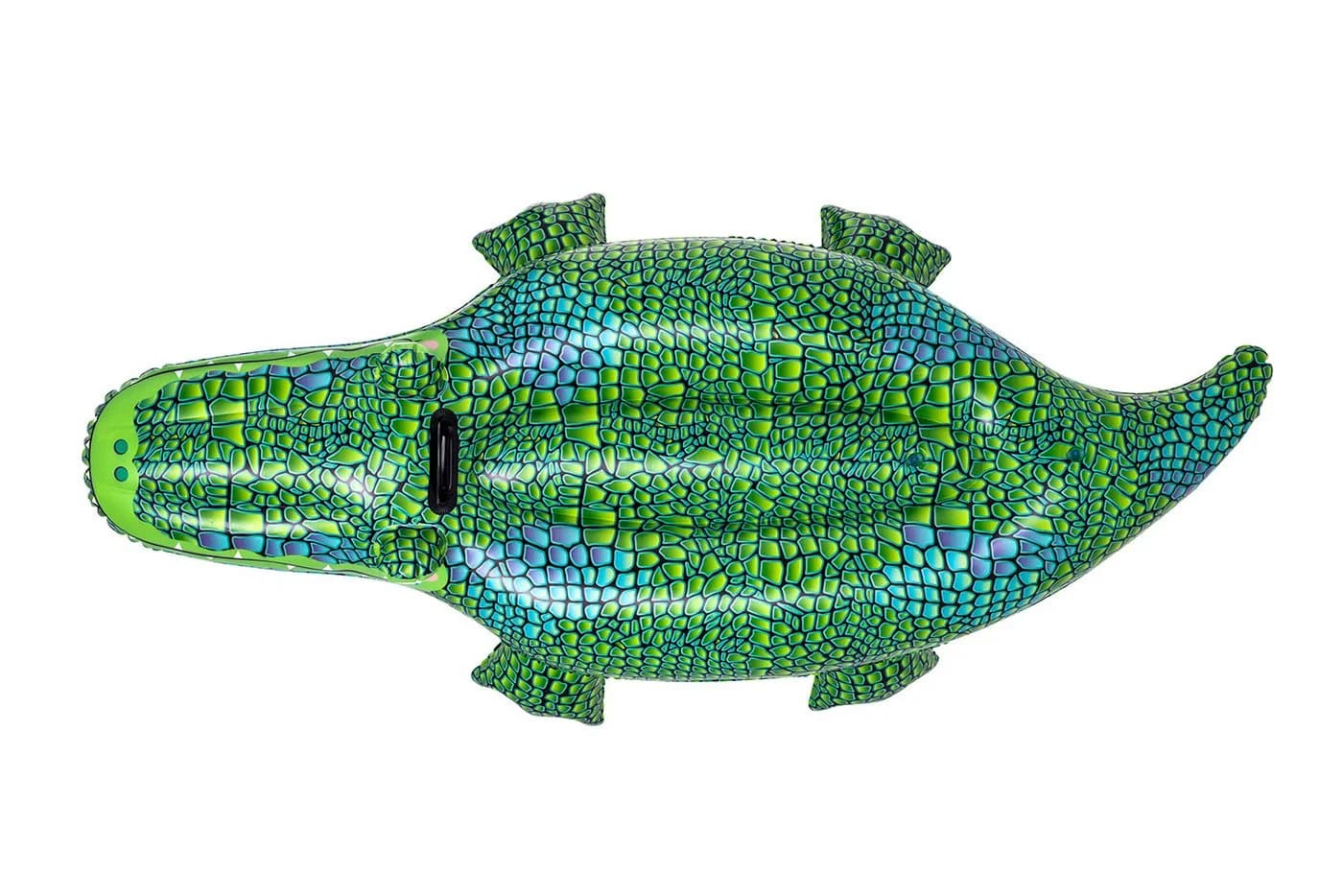 Bestway Schwimmtier Buddy Crocodile Grün PVC - Bild 5