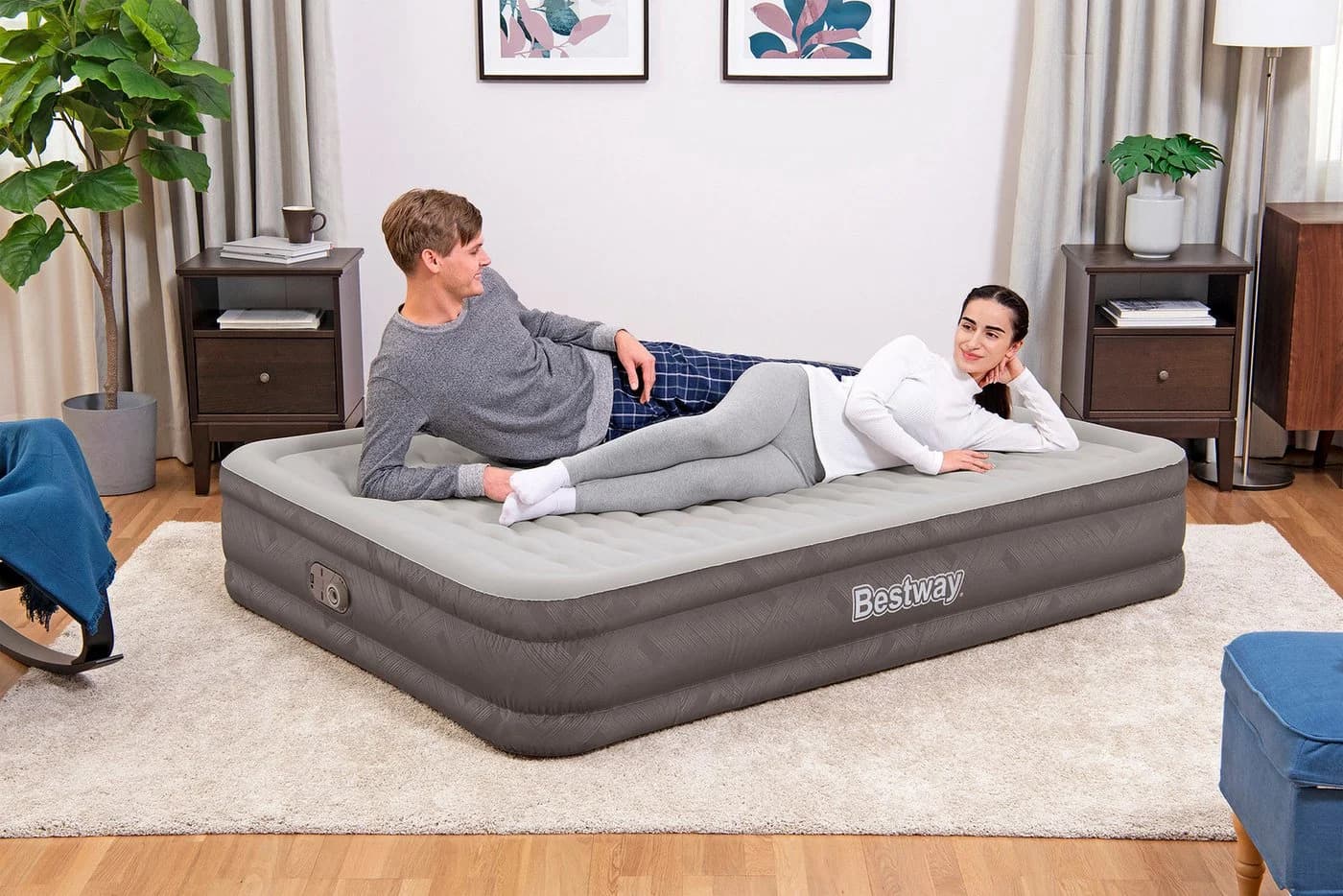 Bestway Luftbett Fortech mit integrierter Elektropumpe - Bild 3