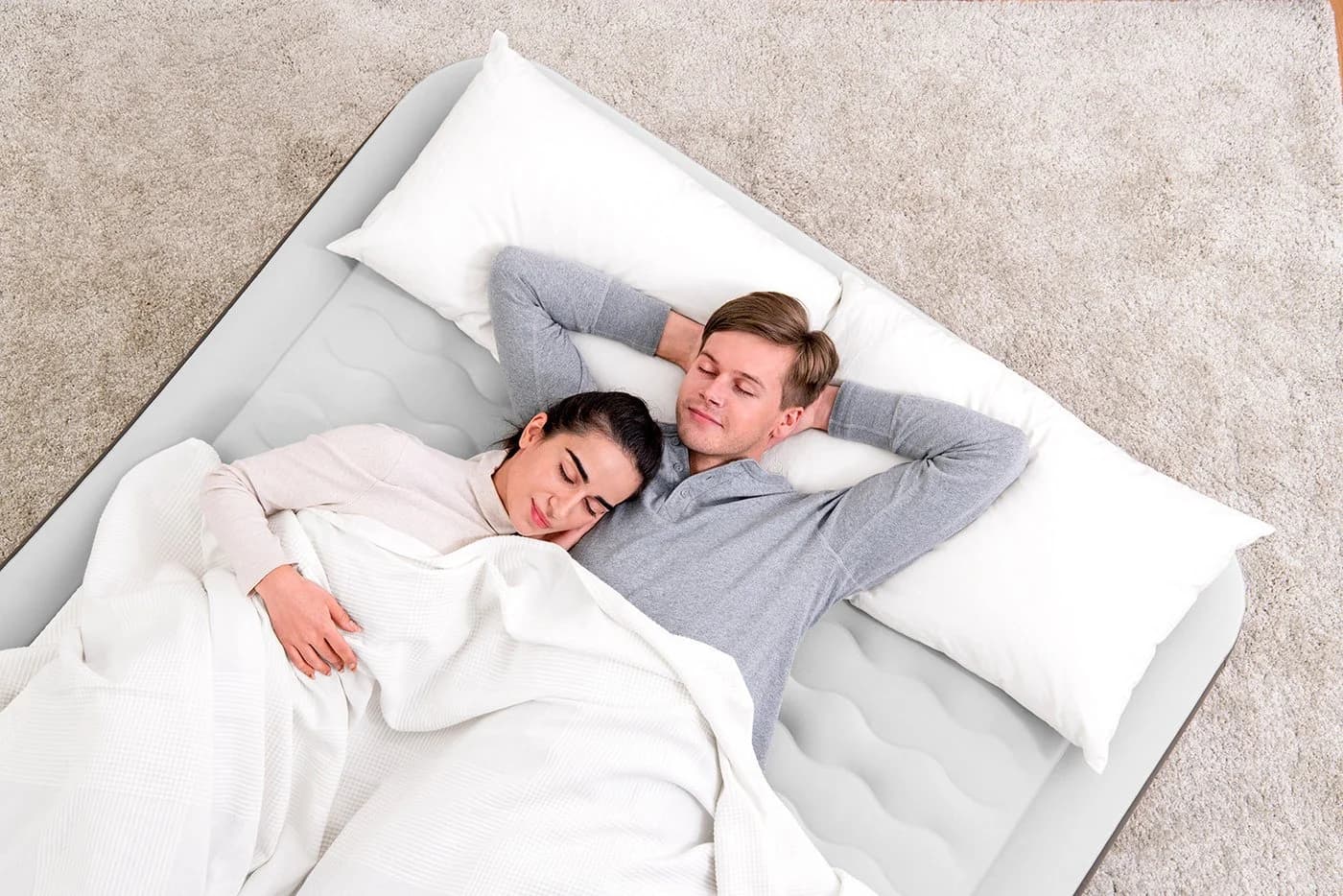 Bestway Luftbett Fortech Queen 69050 Grau Dunkelgrau - Bild 4