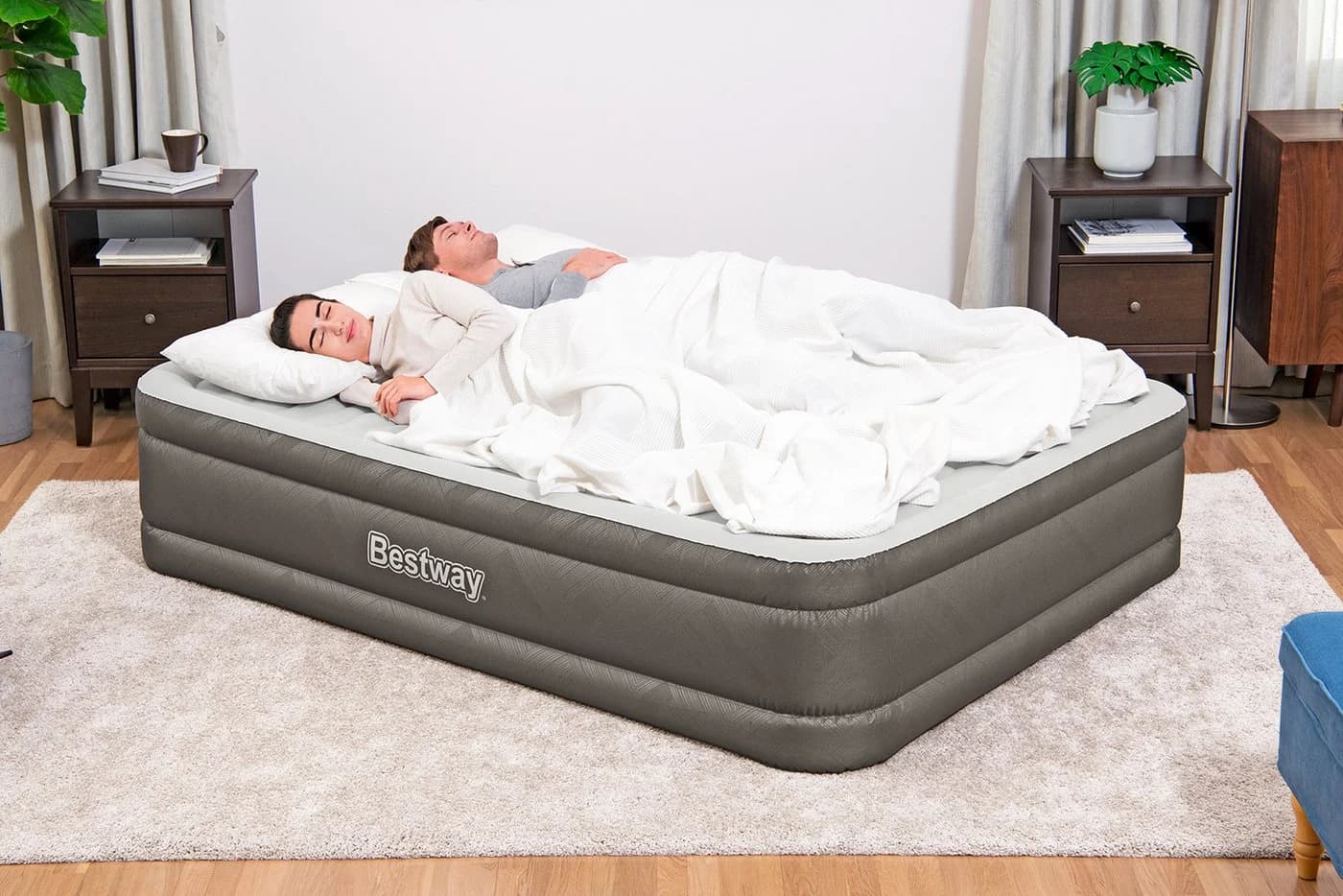 Bestway Luftbett Fortech Queen 69050 Grau Dunkelgrau - Bild 5