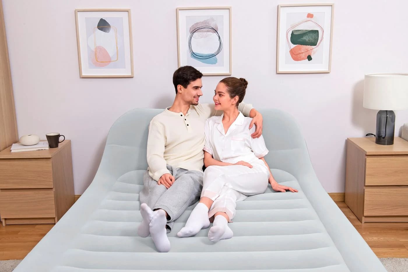Bestway Luftbett SleekFlow mit Kopfteil & Elektropumpe - Bild 3