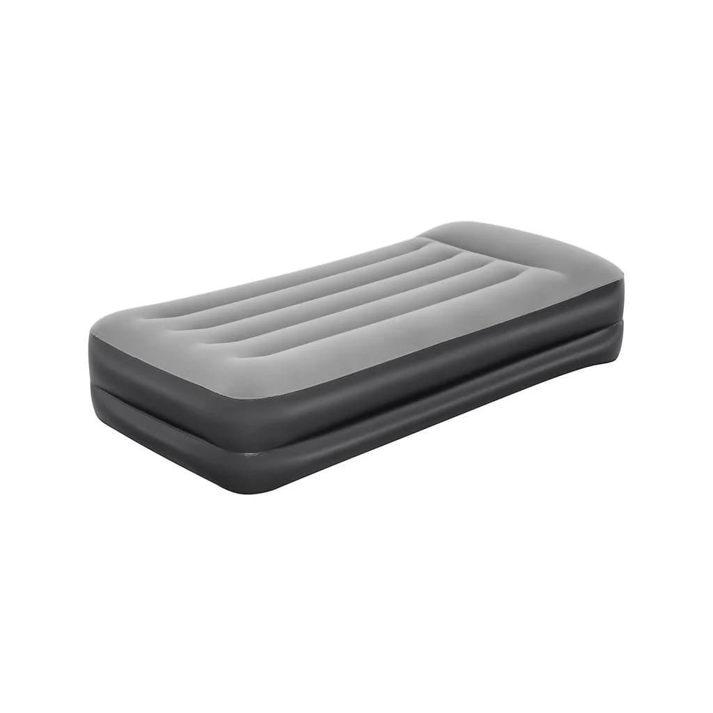 Bestway Luftbett Grau Schwarz mit integrierter Pumpe