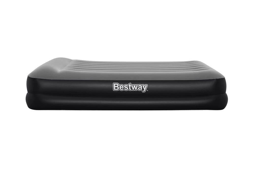 Bestway Luftbett Doppel mit Pumpe Grau Schwarz - Bild 5