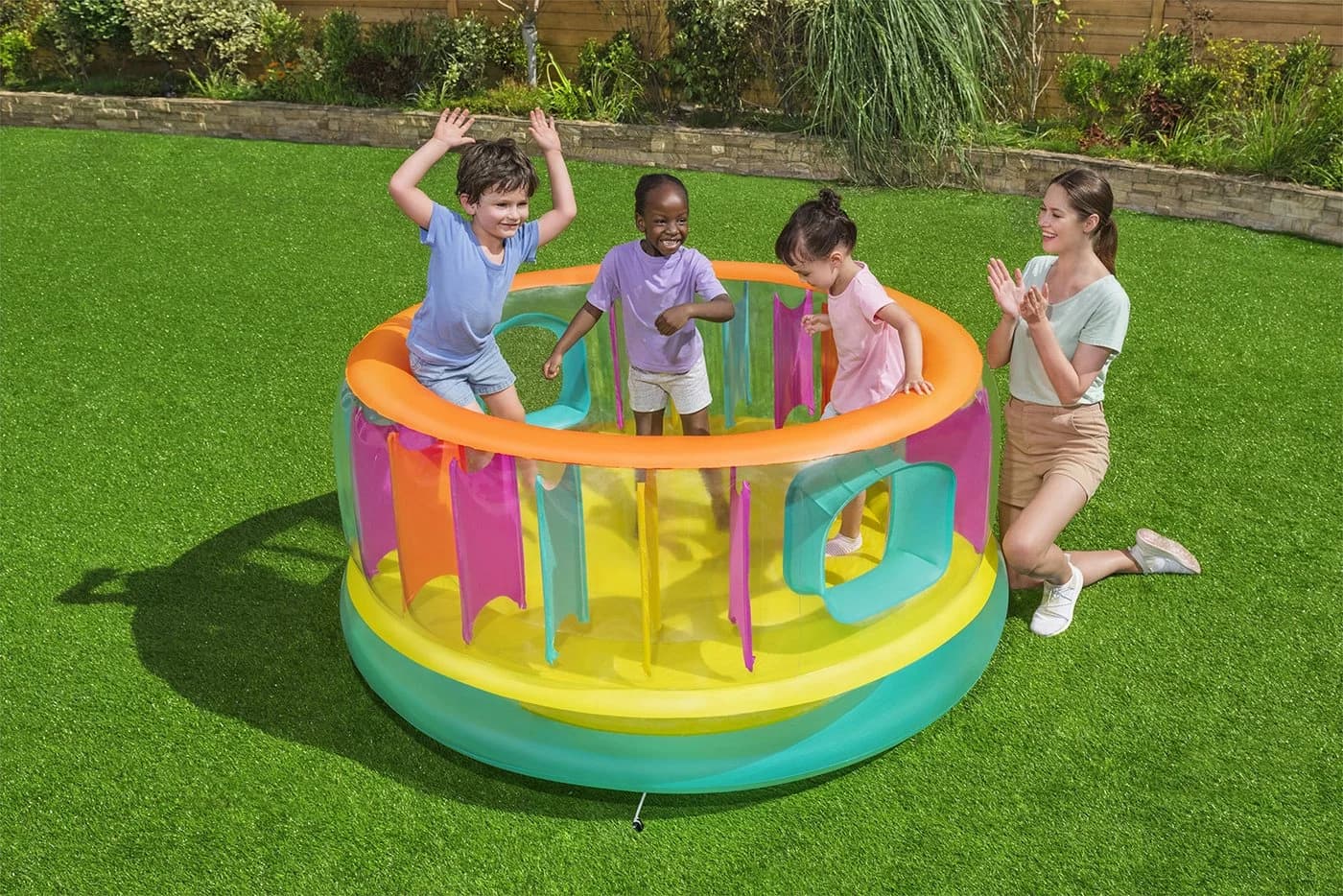 Bestway BounceJam Hüpfburg Ø 180 x 86 cm - Bild 3