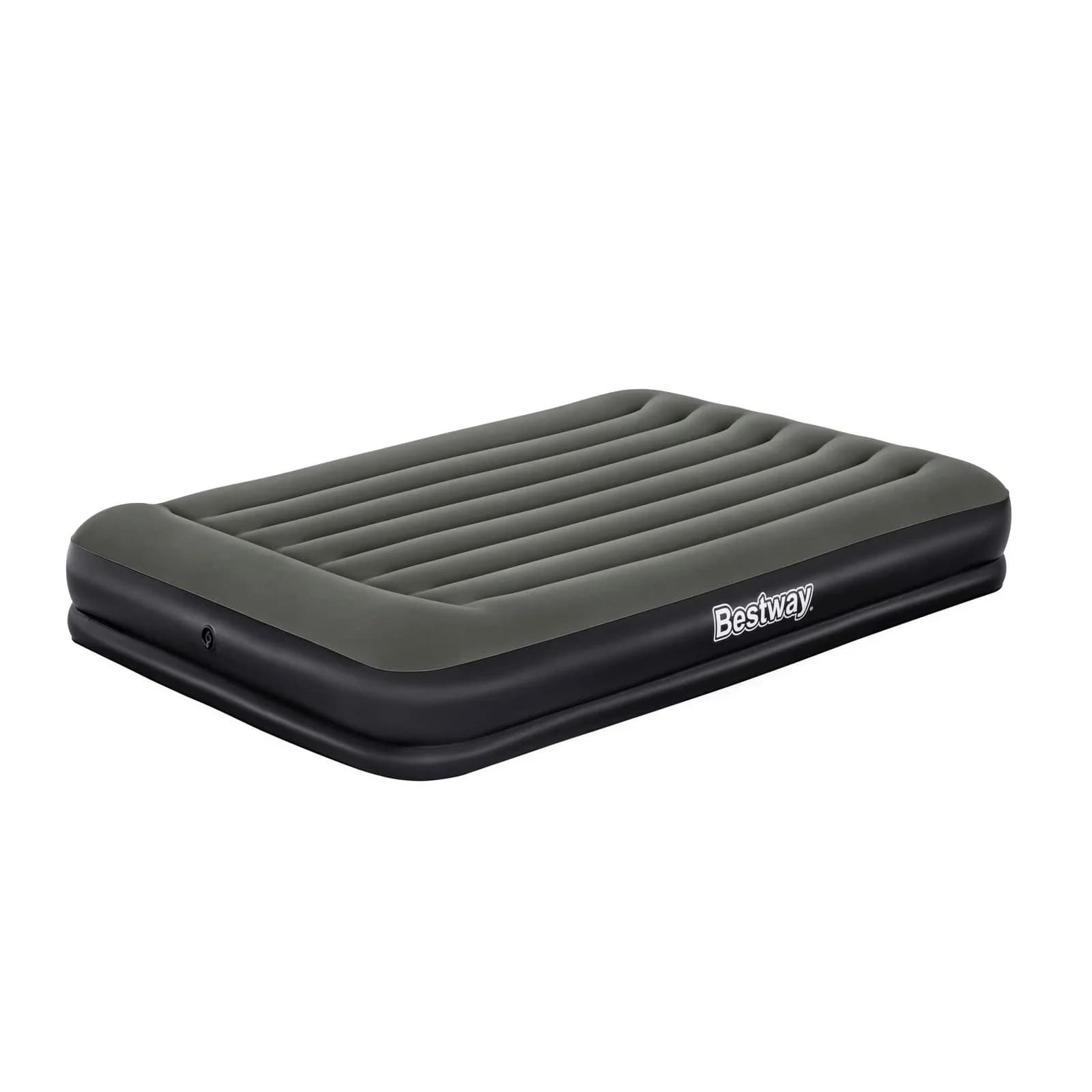 Bestway Luftbett Tritech AIR 67699 Schwarz Dunkelgrau mit integriertem Kissen