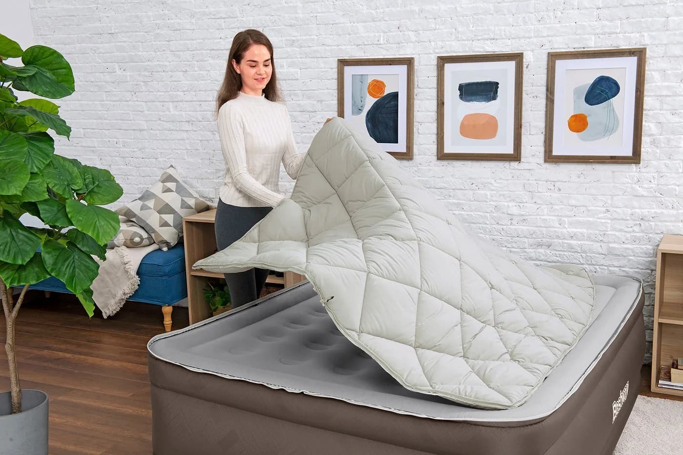 Bestway Luftbett Fortech mit Elektropumpe - Bild 2